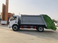 Camion Compacteur de Déchets Diesel Manuel 4x2 EURO 5 Personnalisable Direct Usine pour la Collecte de Déchets Domestiques en Baril