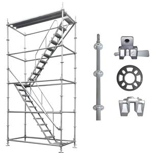 Kwikstage Heavy Duty thép giàn giáo hệ thống công nghiệp hiện đại đa chiều vòng khóa cho cao tầng xây dựng dự án - Product Image 1