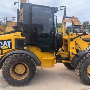 Chargeuse sur pneus CAT 910M d'occasion, moteur diesel jaune, matériel de construction - Product Image 2