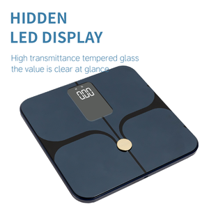 Smart Balance <strong>Scale</strong> Sensor 180KG for Bluetooth <strong>Wifi</strong> Body Fat <strong>Scale</strong> Tempered Glass 18 Measurement Datas Diet APP OEM Customizable - Product Image 2