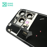 Remplacement OEM pour iPhone 14/15/16, 14/15/16 Plus, 14/15/16 Pro Max et 16e Bar Design – Vitre arrière avec NFC