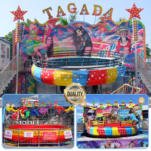 Premium Disco Tagada Ride Pro-Projection laser 4K + système de son surround 5.1 pour les parcs thématiques haut de gamme - Product Image 5