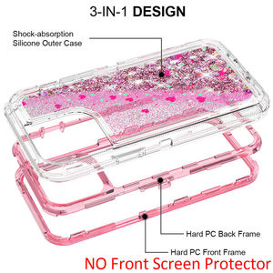 NUEVA Funda Protectora Resistente Blingbling Liquid Quicksand Defender para <span class=keywords><strong>iPhone</strong></span> <span class=keywords><strong>12</strong></span> 13 Mini <span class=keywords><strong>11</strong></span> 14 15 16 <span class=keywords><strong>Pro</strong></span> Max 6 7 8 Plus XS XR SE2 - Product Image 3