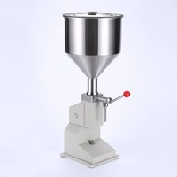 Machine de remplissage manuelle pour lotions et crèmes, remplisseuse de bouteilles à piston pour shampoing, miel, détergent liquide