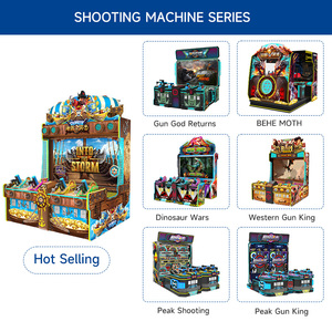 Máquina de Juego Arcade de Disparos Western Gun King para 4 Jugadores, Certificación CE / FCC - Product Image 4