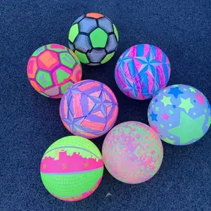 Oyuncak topları ışık renkli pvc oyun aydınlık plaj ballinflatable çocuk topu hokkabazlık topu fabrika toptan fiyatlar ucuz