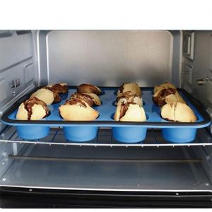 Silicone Muffin Pan BPA Free Reusable Kitchen Cake Mold Non-Stick Kitchen Tool - Product Image 4