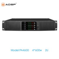 Toptan çok fonksiyonlu 4000 watt monoblok amplifikatör 8ohm empedans Metal kabuk