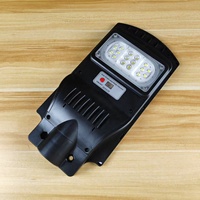 Lámpara Solar de Calle de Alta Luminosidad de 100W y 16 LED IP65 ABS con Sensor de Radar para Jardín, Patio, Carretera e Iluminación Exterior