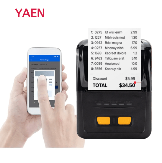 Cheap Mini 58mm Small Bluetooth Thermal Receipt Printer for Android and IOS Phone Connecting Use