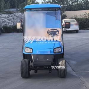 Carro de Carga Eléctrico ZOWN con Certificación CE, 3-4 Asientos, Velocidad Máxima de 30-50 km/h, Alcance de 90 km, Estructura de Acero, Color Azul - Product Image 3