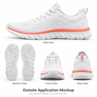 Semelle EVA monobloc souple et amortie, moulée par injection, pour baskets de style de vie pour garçons et filles