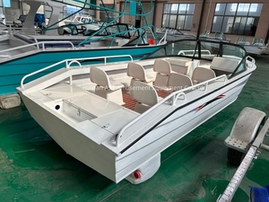 Coques de bateau Panga en aluminium rigide à V profond de 16 pieds, multifonctionnelles, pour mini-voitures électriques, bateaux de sport, bateaux rapides, <span class=keywords><strong>jet</strong></span>-skis et bateaux à appâts - Product Image 3