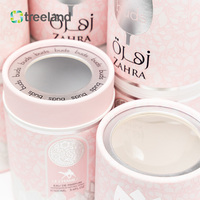 Boîte à fleurs réutilisable de couleur unie, fabriquée en usine OEM, avec fenêtre transparente en PVC, tube rigide, impression en relief, emballage personnalisé avec logo
