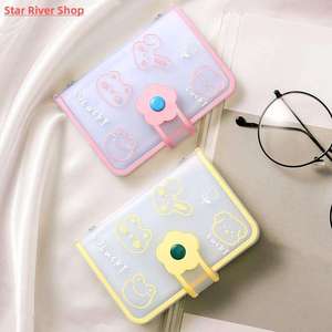 Porta Tarjetas Kpop, Mini Álbum <span class=keywords><strong>de</strong></span> Fotos <span class=keywords><strong>de</strong></span> Ídolos, Estuche para Tarjetas <span class=keywords><strong>de</strong></span> Crédito, 3 Pulgadas, PU Ecológico, Impermeable, Portátil, Colección para Fans - Product Image 2