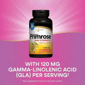 月见草油软胶囊自有品牌高强度草药补充胶囊含有GLA、OA和亚油酸 - Product Image 2