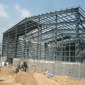 하이 퀄리티 조립식 철골 구조물 작업장 건물 금속 창고 보관