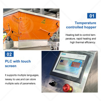 Machine de fabrication de bonbons gommeux à dépôt de gelée Bonbon Starch Mogul d'ORME pour petites entreprises