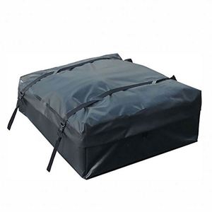 Muestra Gratuita de Bolsa de Carga Impermeable para Techo de Auto, Compatible con Todos los Autos con Barras Laterales, Barras Transversales o Sin Portaequipajes, Incluye Resistente - Product Image 1