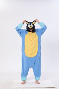 Pijamas de una Pieza con Diseño de Dibujos Animados para Halloween y <span class=keywords><strong>Navidad</strong></span>, Pijamas de Felpa para Parejas para Usar <span class=keywords><strong>en</strong></span> Casa - Product Image 4