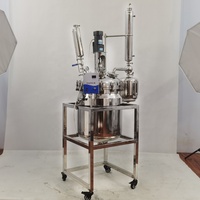 100L 200 L 300 Litre 316 Réacteur d'agitateur en acier inoxydable à double enveloppe pour l'industrie chimique