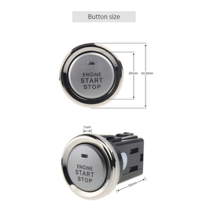 Système d'entrée sans clé EASYGUARD PKE, système d'alarme de voiture, kit de verrouillage centralisé à distance, système de démarrage par bouton-poussoir, alarme par vibration - Product Image 6