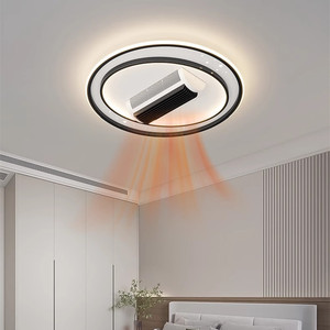 Đèn quạt không cánh hai mục đích mới cho cả sưởi ấm và làm mát, đèn phòng khách, phòng ngủ và phòng ăn - Product Image 3