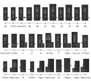 <span class=keywords><strong>Batterie</strong></span> de téléphone portable pour <span class=keywords><strong>iPhone</strong></span> <span class=keywords><strong>6</strong></span> 6s 6p 6sp 7 7p 8 8p Plus X Xr Xs Max 11 12 13 14 15 16 Pro Max - Product Image 2