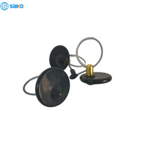 Etiqueta de Seguridad EAS para Botellas, 8.2MHz, con Anillo de Alambre para Latas de Leche, Antirrobo para Supermercados, Hardware ABS, Venta al Por Mayor