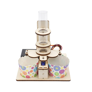 FBELE FB-A12 Juego de Rompecabezas Educativo Montessori 3D, Modelo Pequeño de Madera para Niños, Juguete de Persecución de la Luz Solar - Product Image 3