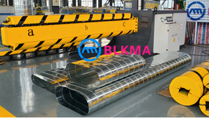 Máquina de procesamiento de conductos hvac oval de chapa metálica - Product Image 3