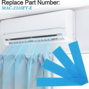 Filtre en coton Mac-2310ft-e, 16.5x3.25x0.2 pouces, pour pièces de purificateur d'air Mitsubishi, forte compatibilité - Product Image 2