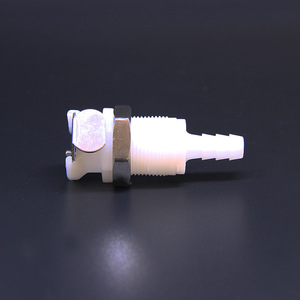 Vanne d'arrêt rapide 1/4 po, connecteur à déconnexion rapide, montage sur panneau BL1604PH, pour eau, air, oxygène - Product Image 3