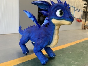 Robot RC Zigong, Dragón Volador de Dibujos Animados, Dinosaurio Caminante, Modelo Realista, Tamaños Personalizados, para Centros Comerciales, Carnavales y Espectáculos - Product Image 6