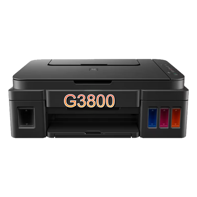 New G3800 A4 4 Color Dye Ink Inkjet Office Printer Wireless Scanning Photo Printing Egg Compatible Refillable Tank 1 Year