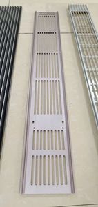 <span class=keywords><strong>Grille</strong></span> de <span class=keywords><strong>ventilation</strong></span> en <span class=keywords><strong>aluminium</strong></span> à déviation unique pour fenêtre, couverture de climatiseur central - Product Image 5