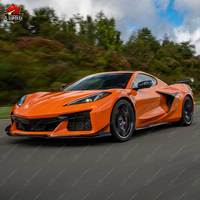 Kit carrosserie de style Z06 avec spoiler pour Chevrolet Corvette C8, mise à niveau en fibre de carbone, ensemble complet, taux de rachat élevé, kit carrosserie