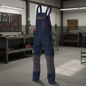 TTAKE Men's <b>Overalls</b> Easy Blue XS Workwear Safety Pants Abrasion Resistant <b>Construction</b> Use - Product Image 3