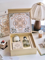Boîte cadeau magnétique de luxe personnalisée pour l'emballage de soins de la peau Papier de haute qualité avec impression en relief et insertion