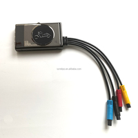 Caméra de bord à double objectif 3 "pour moto DVR Black Box Dashcam Front 1080P Night Vision Dashboard Camera