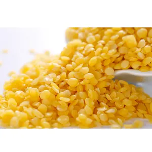 Wholesale yellow beeswax granules Beeswax for cosmetics uses