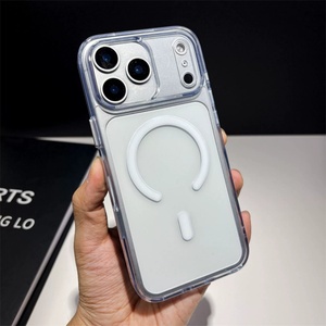 เคสกันกระแทกอะคริลิกใสสีเทรนด์ รุ่น Treding Color สำหรับ iPhone 17 Pro Max พร้อมแม่เหล็กป้องกันโทรศัพท์มือถือ - Product Image 1