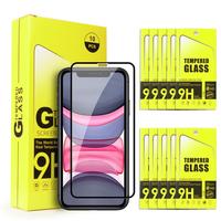 Protection d'écran en verre trempé haute clarté 2.5D 0.3mm pour iPhone X/xs/xr/xs Max/11/11 Pro/11 Pro Max