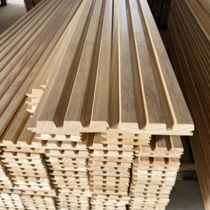 Pannello Murale in <span class=keywords><strong>Legno</strong></span> Massello di Paulownia da 25mm con <span class=keywords><strong>Rivestimento</strong></span> UV per <span class=keywords><strong>Pareti</strong></span> Interne - Product Image 4