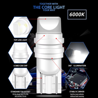 T10 Keramik 3D LED Auto Innen beleuchtung W5W WY5W 194 168 2825 Heck Seiten birne Kuppel Lese lampe Keil Standlichter Auto