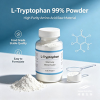 Poudre d'acides aminés de qualité alimentaire 99% L-Tryptophane CAS 73-22-3