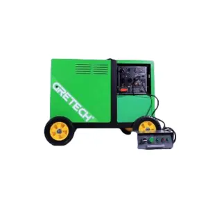 Mini generador de Lpg silencioso, dispositivo de arranque compacto, 5kva, color verde, precio de fábrica