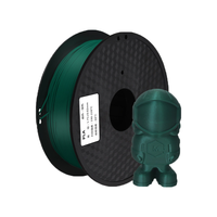 Filamen PLA+ 1.75mm 1kg Hijau Lumut PLA Plus Filamen Pencetakan 3D untuk Pencetakan FDM OEM ODM Grosir Pasokan Langsung Pabrik