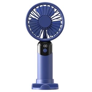 Ventilateur portable mini USB pliable avec logo personnalisé, ventilateur de bureau pour étudiants, petit ventilateur de cou haute vitesse pour usage domestique et extérieur - Product Image 1