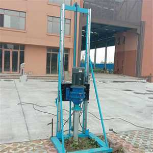 뜨거운 판매 5.5kw 전기 파일 드라이버 휴대용 전기 소형 나사 파일 드라이버 태양열 말뚝 기계 - Product Image 4